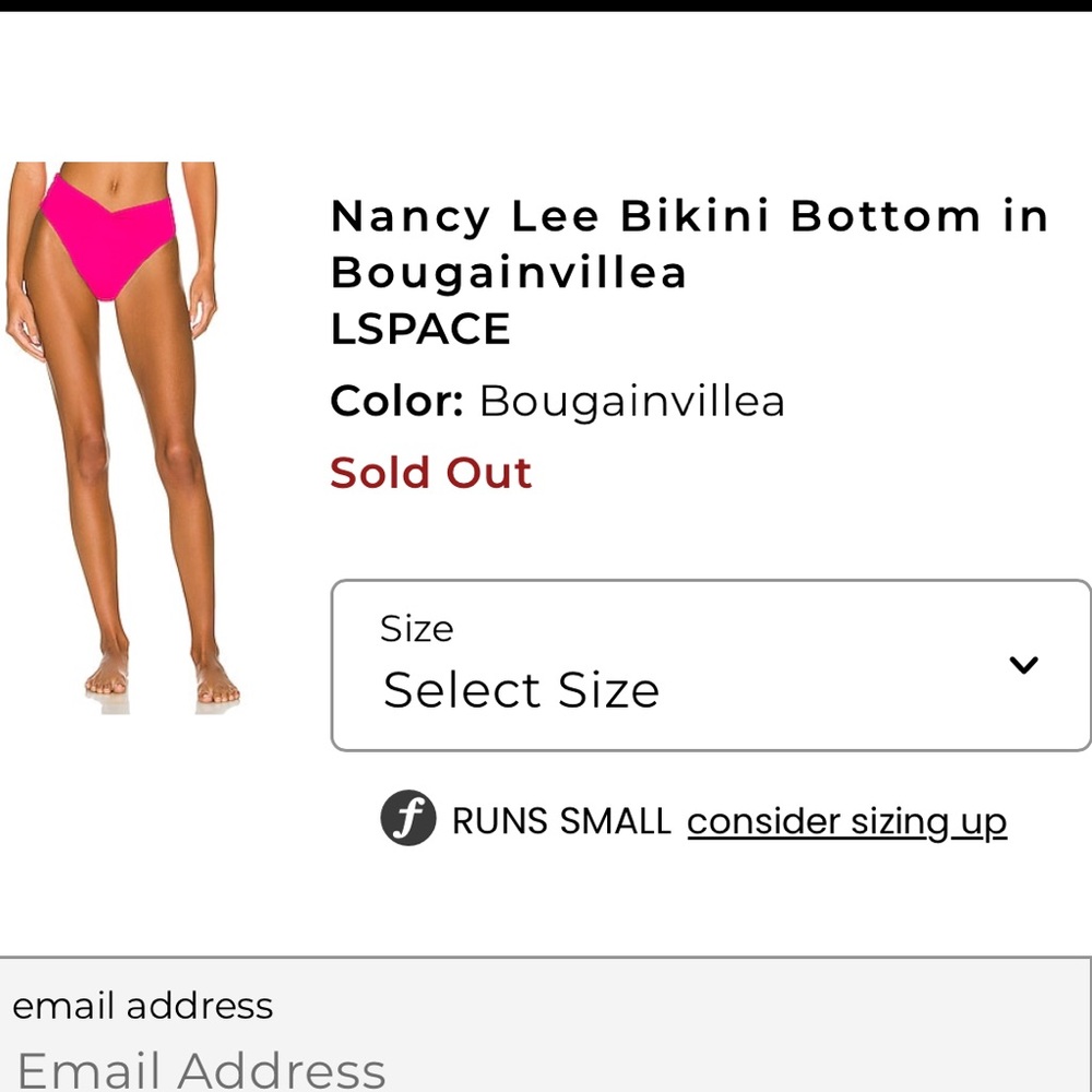 Women's L*Space High Rise Cheeky Bikini Bottom